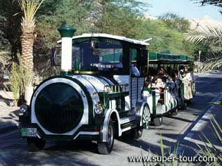 Photo: The excursion train at Al Ain Zoo