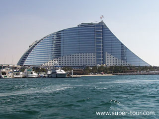 Photo: The magnificent five-star Jumeria Beach Hotel